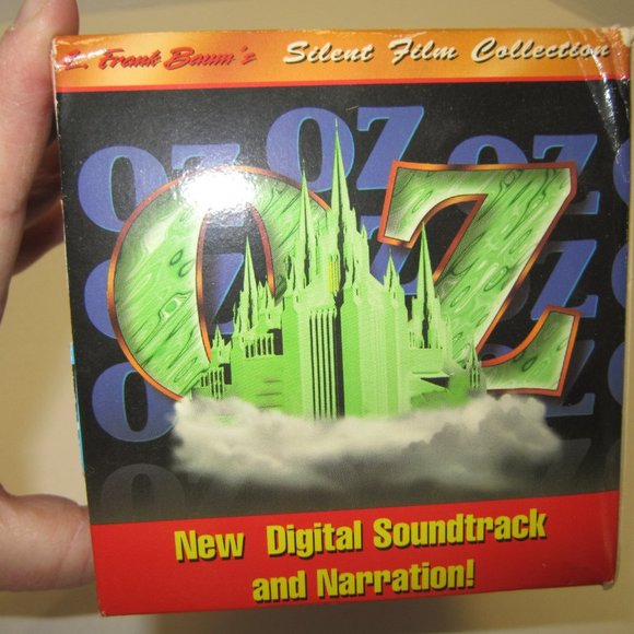 OOP HTF The Wizard of Oz (4 VHS SET) - Silent Film Collection L. Frank Baum - Picture 2 of 3